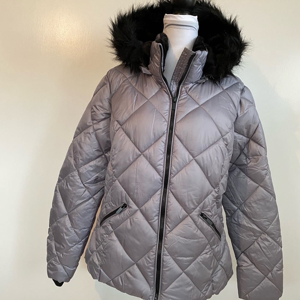 Brand New - Sebby Collection Jacket - Light Grey - Size Large